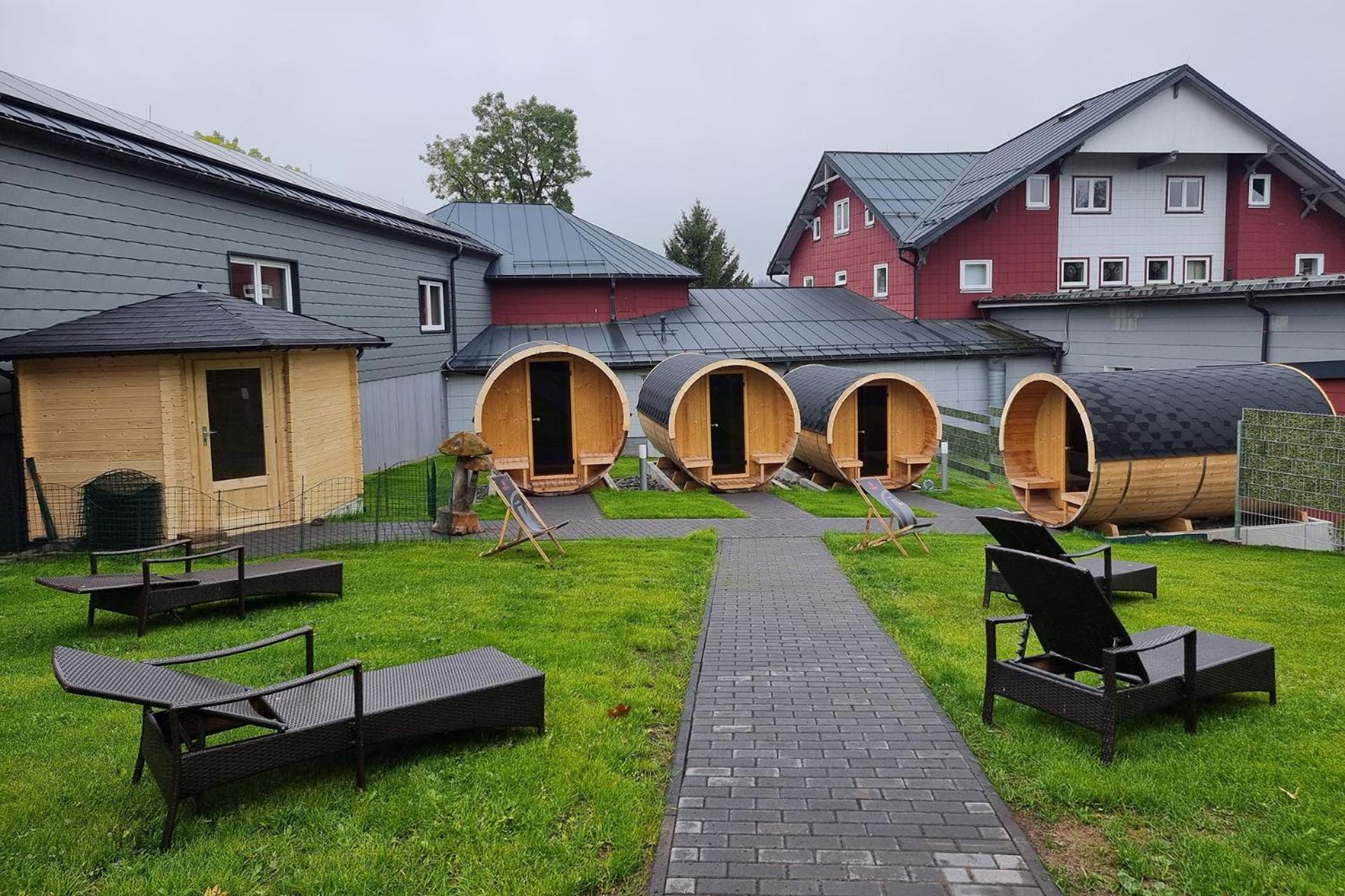 Konsumhotel Am Park 奥伯霍夫 外观 照片